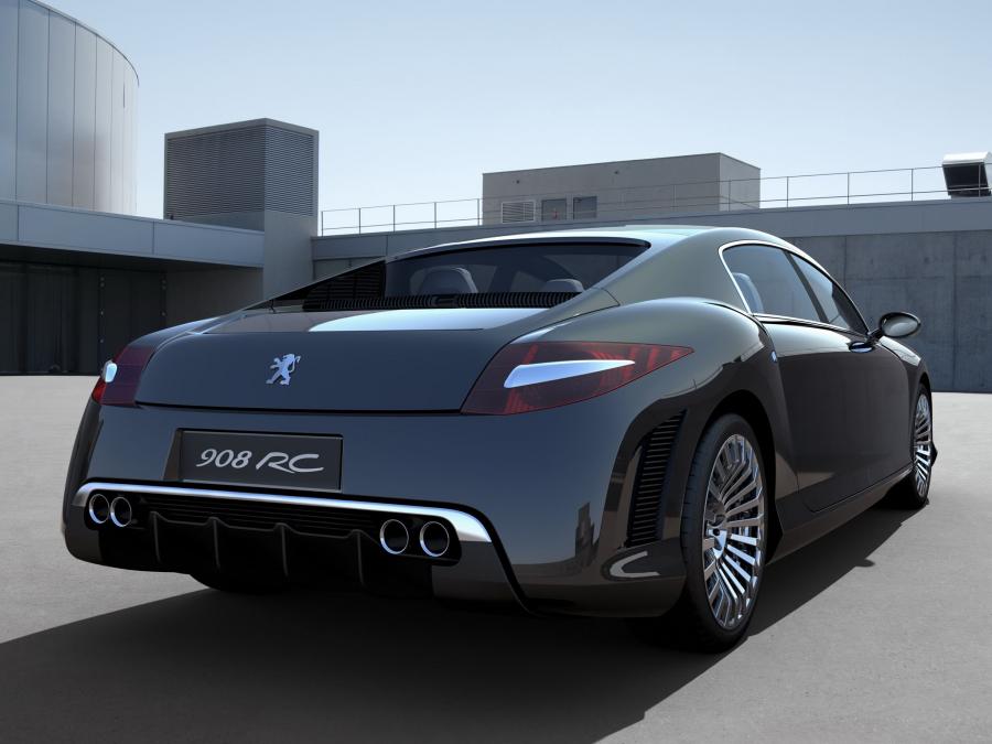  Peugeot 908 RC Concept 2006 года  (фото 17 из 28)